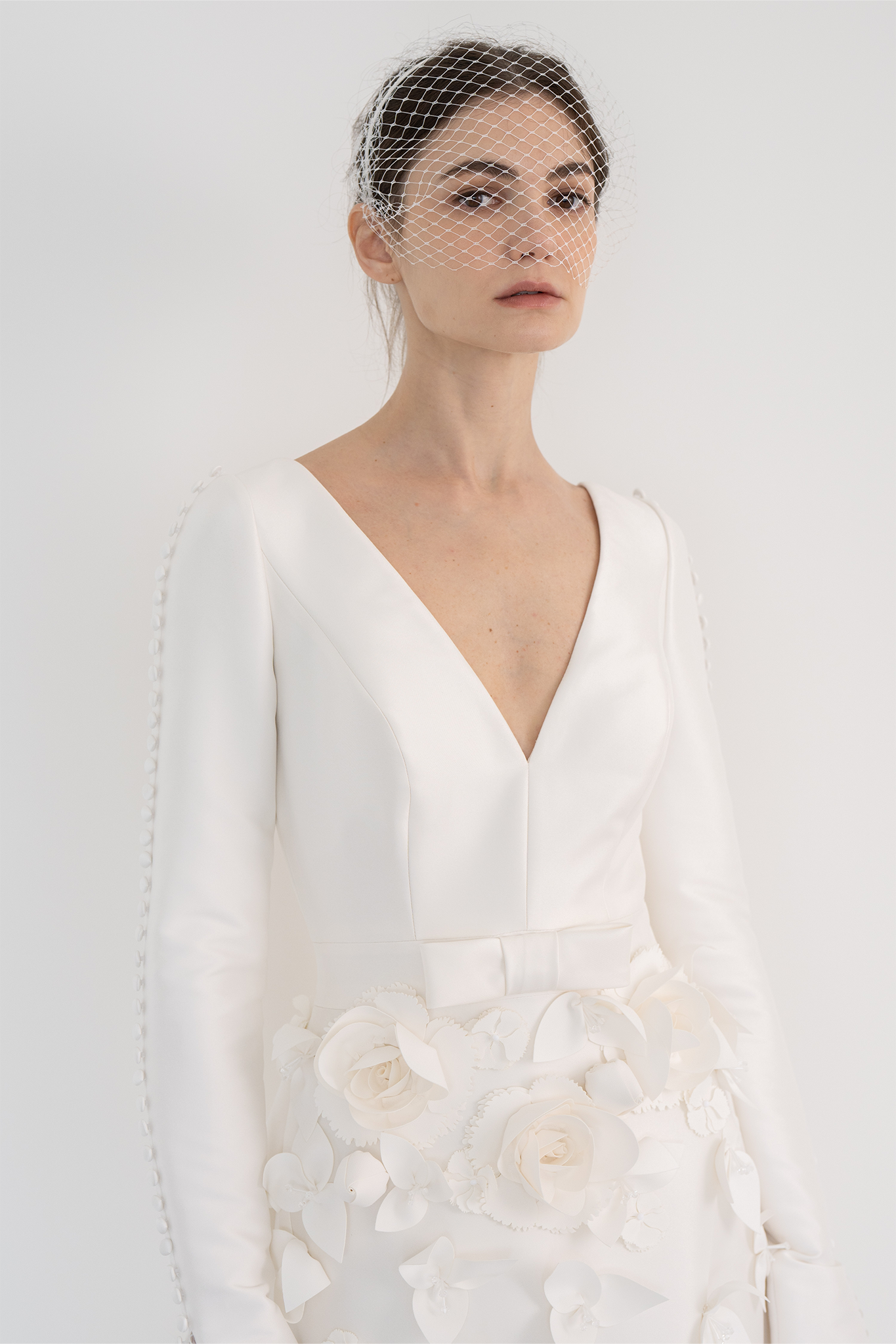 VIKTOR & ROLF - GARDEN OF ROMANTIC A LINE GOWN VRM407F