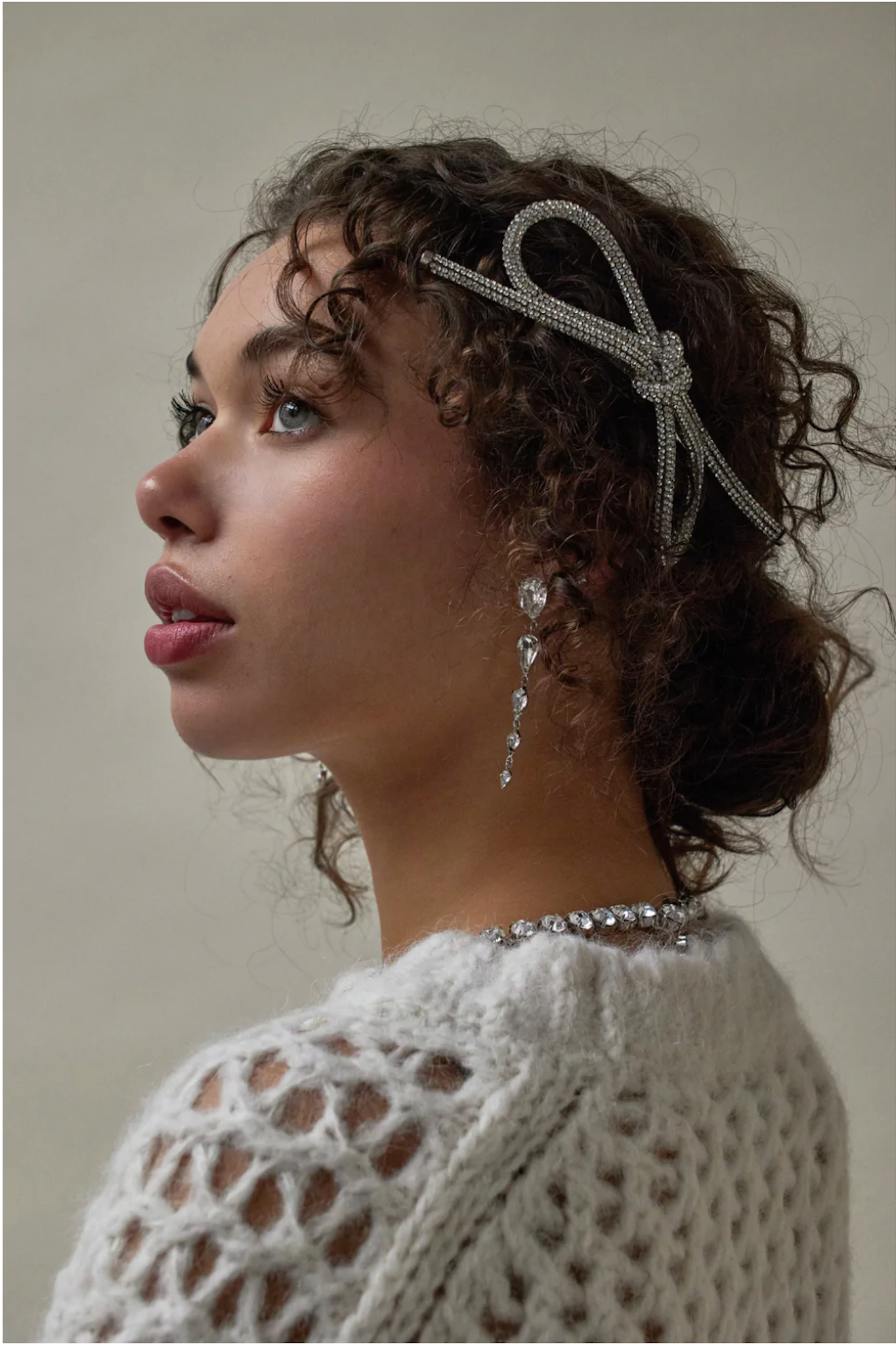SASHA CRYSTAL BOW BARRETTE – The Loft Bridal SASHA CRYSTAL BOW BARRETTE – The Loft Bridal
