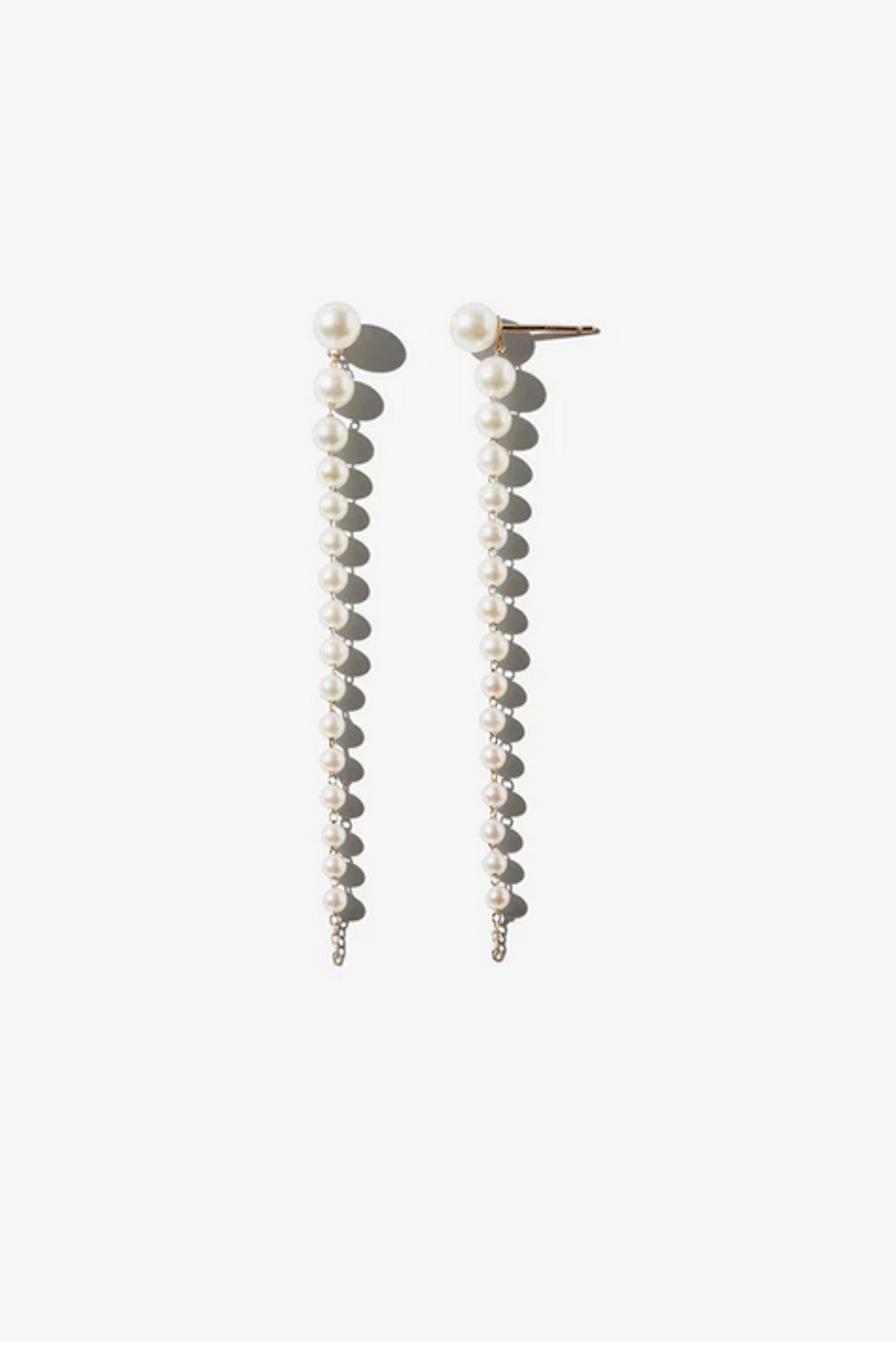 SBE355 - CASCADING PEARL EARRINGS